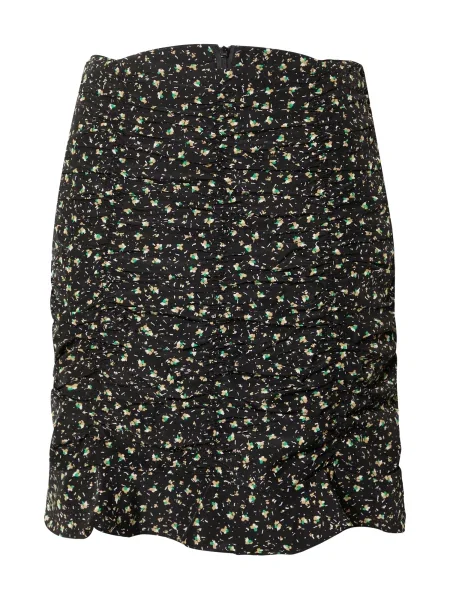 Sofie Schnoor Fustă bej / verde kiwi / negru alb