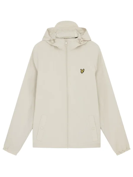 Lyle & Scott Přechodná bunda krémová / zlatě žlutá černá