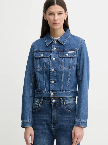 Jeans jakna Calvin Klein Jeans modra