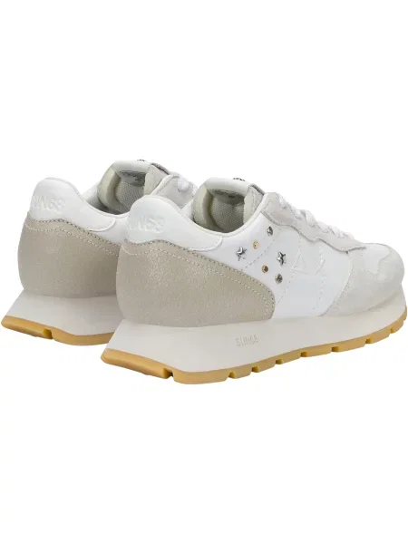 Pantofi Sun68 alb