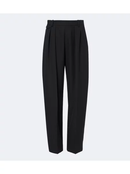 Pantaloni Khaite de lână negru