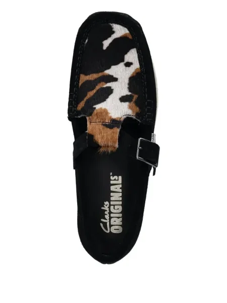 Кожени лоуфъри Clarks Originals черно