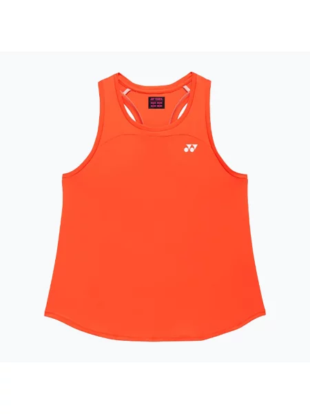 Tricou de tenis pentru femei YONEX Practice Tank In cyber orange portocaliu