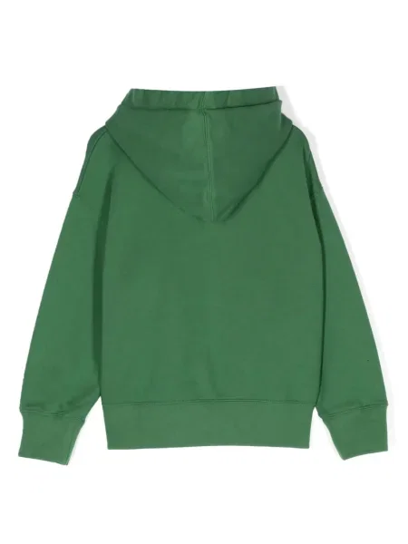 Bluza z kapturem dziecięca Palm Angels zielona