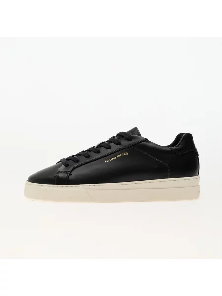 Кожени маратонки Filling Pieces Tiebreak Core черно