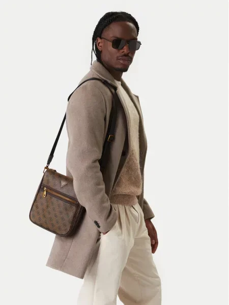 Guess Torbica za okrog pasu HMMILO rjava