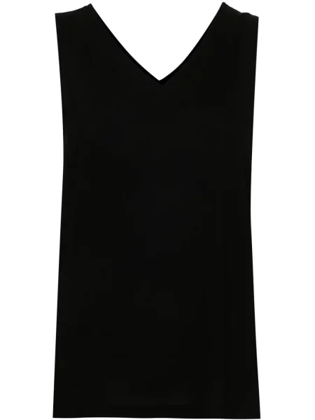 Top Fabiana Filippi z krepy czarny