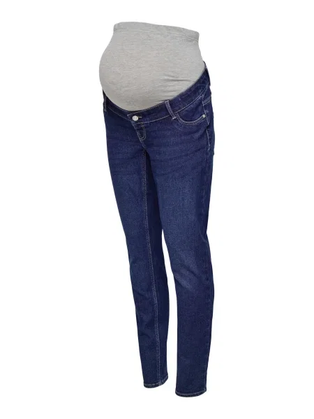 Only Maternity Jeans OLMCRUZ denim albastru