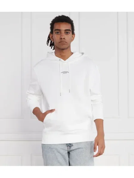 Calvin Klein Jeans Hanorac alb