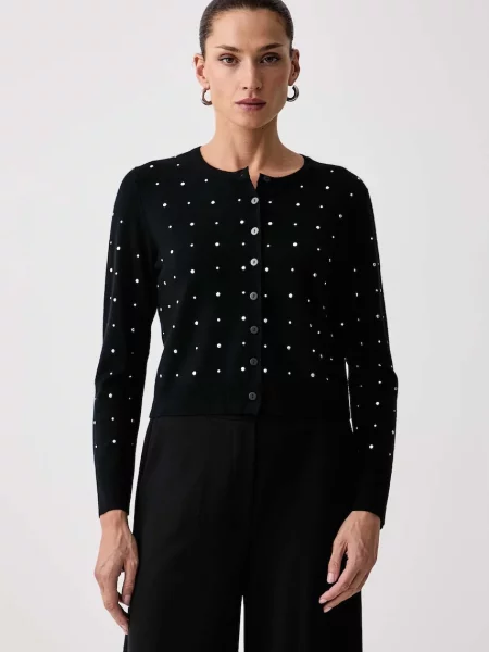 Marella cardigan pentru femei cu vâscoză Emme by negru