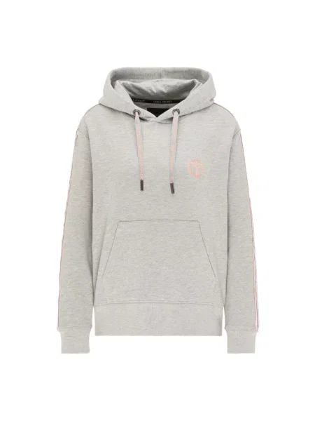 Bluza z kapturem Carlo Colucci szara