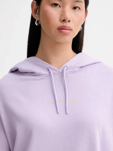 Кофта Marc O'Polo з капюшоном однотонна фіолетовий