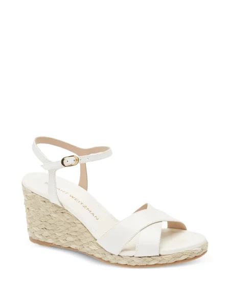 Sandały Stuart Weitzman białe