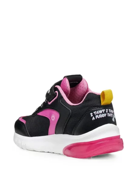 Sneakersy dziecięce Geox czarne