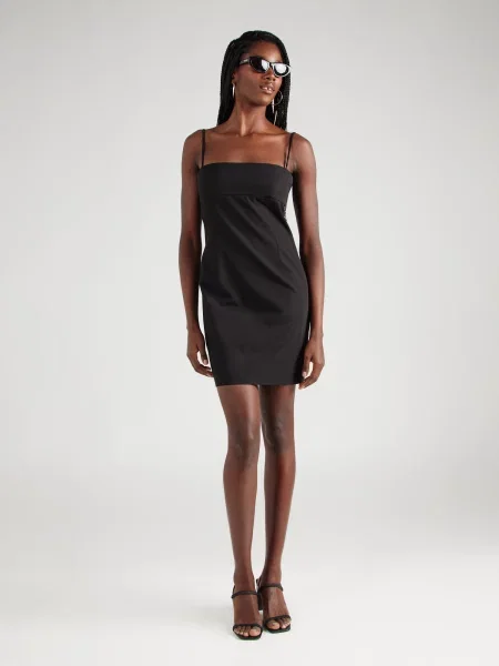 HUGO rochie mini mulata negru