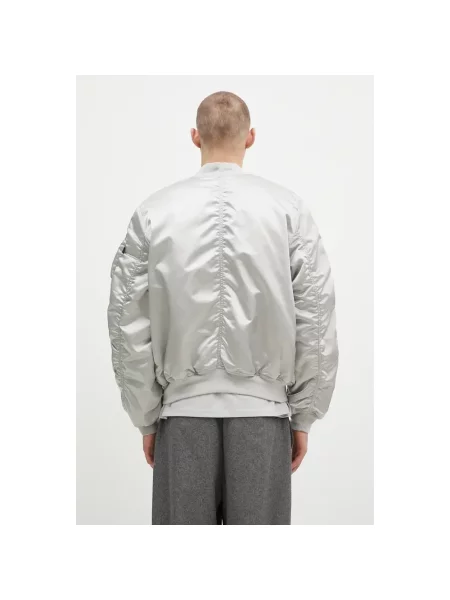 Kurtka bomber Alpha Industries szary