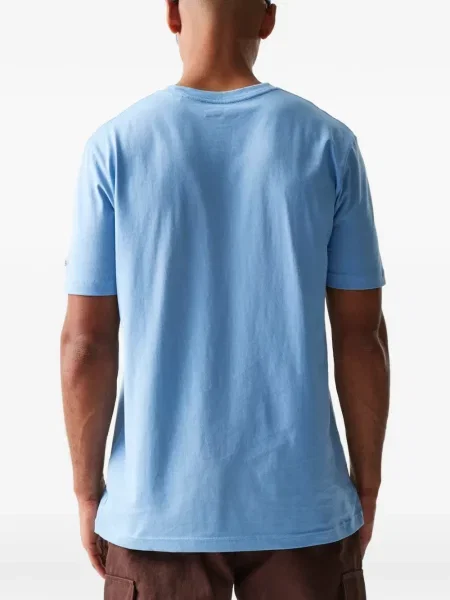 Tricou New Era Cap cu imagine albastru