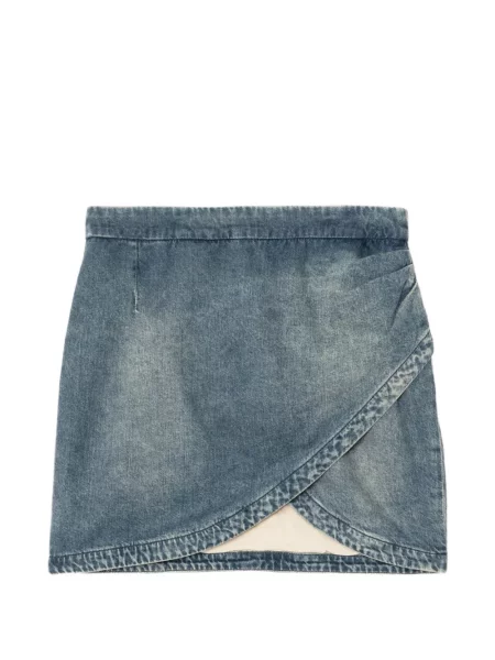 Fustă din denim Zadig&voltaire albastru
