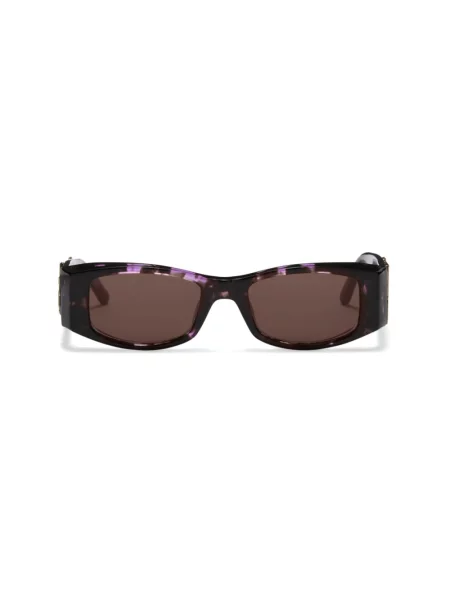 Okulary przeciwsłoneczne Palm Angels Eyewear brązowe