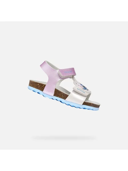 Sandały GEOX B SANDAL CHALKI Wielokolorowy szare
