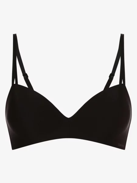 Calvin Klein biustonosz push-up Kobiety Sztuczne włókno jednolity czarny