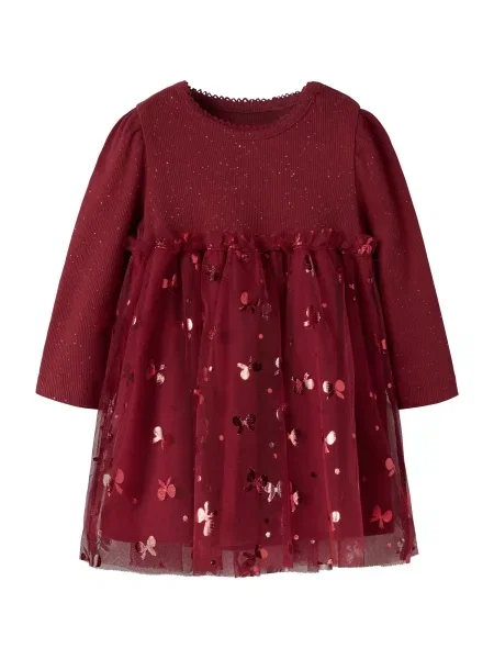 NAME IT Rochie NBFROSALLY' roșu