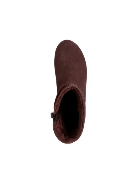 Botine Skechers maro
