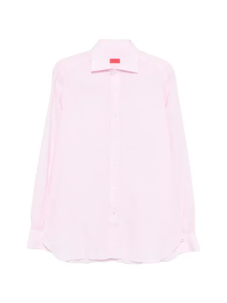 Dlouhá košile Isaia růžová