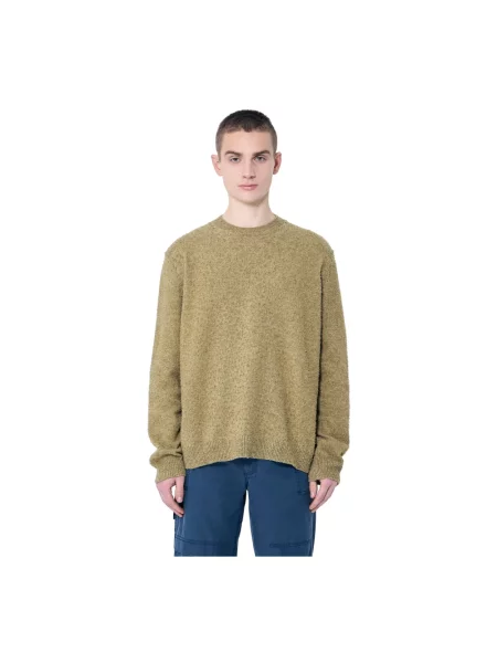 Sweter Maison Margiela wełniany brązowy