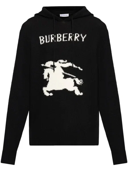 Hanorac cu glugă Burberry negru