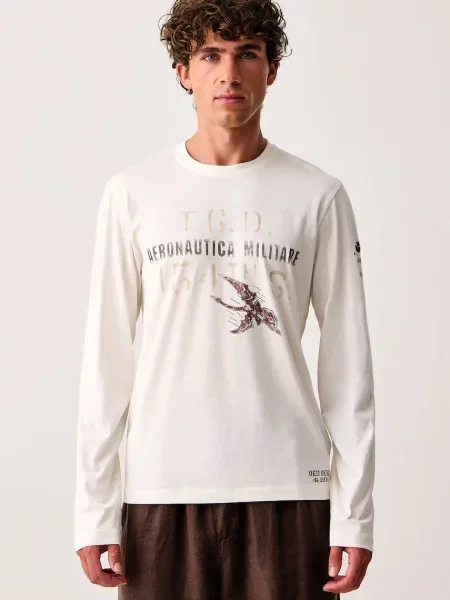 Aeronautica Militare longsleeve beżowa