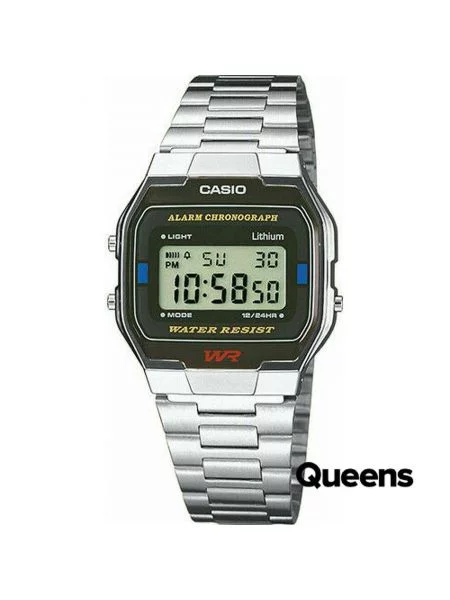 Ρετρό pολόι Casio ασημί