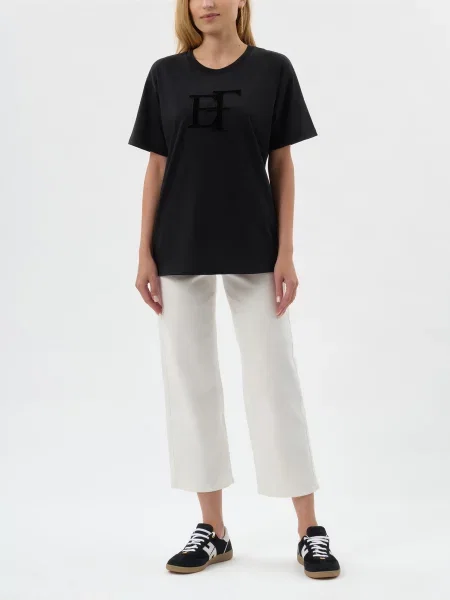 Футболка Elisabetta Franchi чорна