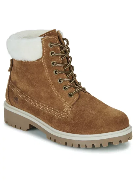 Casual kotníkové boty Casual Attitude hnědé