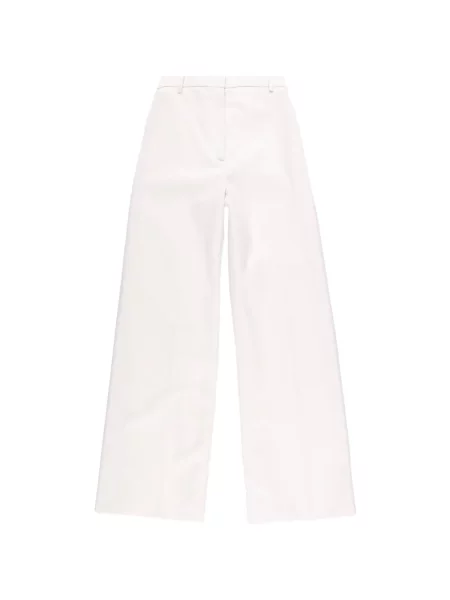Pantaloni Nili Lotan alb