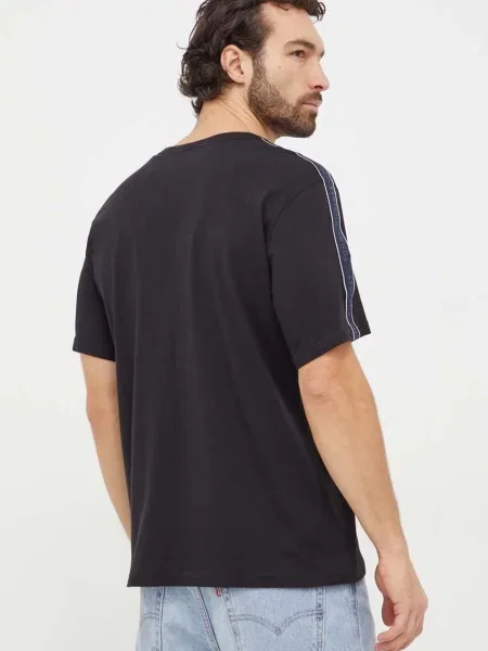 Tommy Hilfiger kratka majica črna