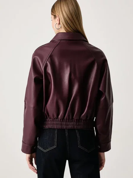 Кожаная куртка Guess