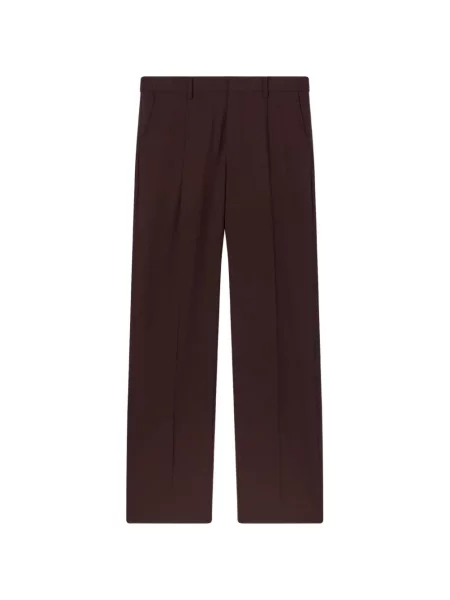 Pantaloni Retori de lână maro