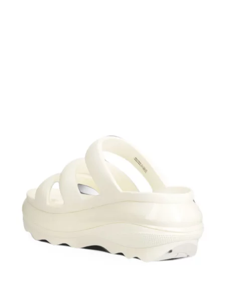 Sandale Crocs cu platformă cu bretele alb