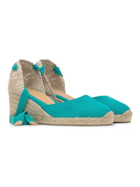 Espadryle NA Koturnie 7 CM Castañer zielone