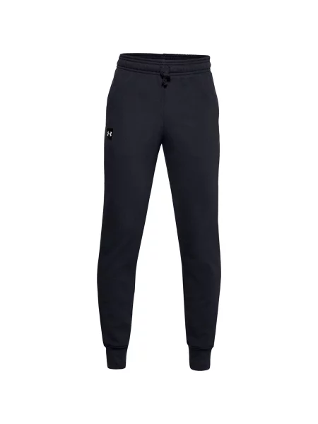 Spodnie dresowe chłopięce Under Armour RIVAL FLEECE JOGGERS czarne