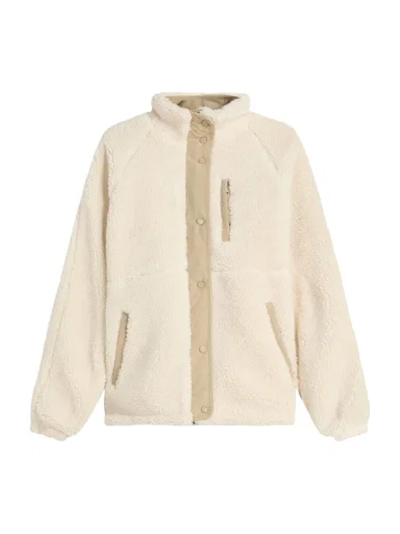 Bershka Jopa iz flisa ecru