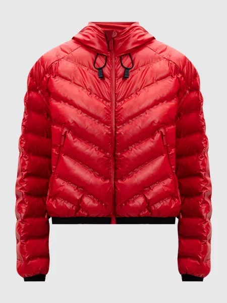 Стьобана куртка Re-Nylon Prada червона