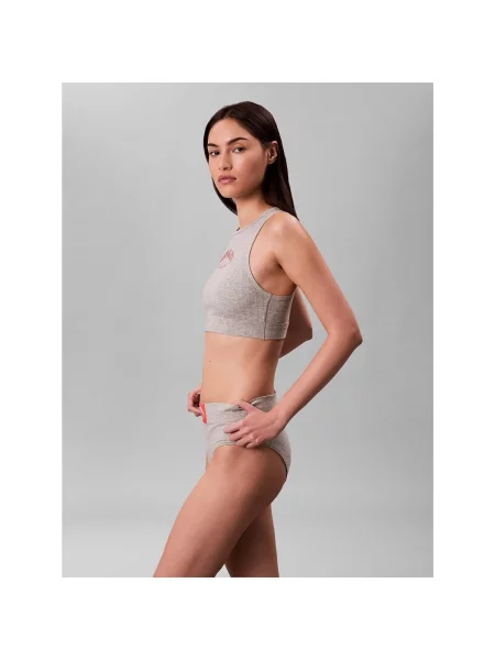 Bez podstave bralette Calvin Klein Jeans siva