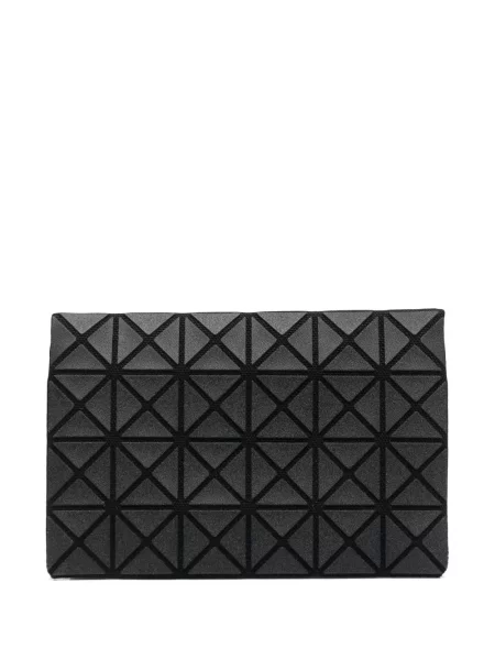Portofel Bao Bao Issey Miyake cu imprimeu geometric negru