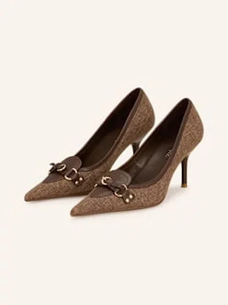 Jeffrey Campbell Czółenka Walk-Thru braun brązowa