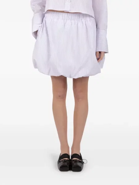 Mała mały spódnica mini Société Anonyme w paski biała