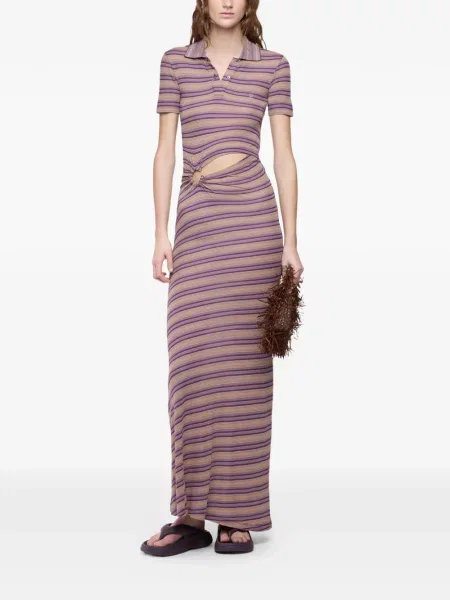Rochie maxi Rabanne roz