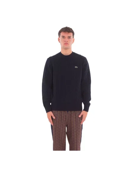 Sweter Lacoste niebieski