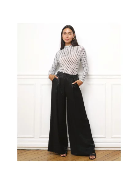 Top La Modeuse alb